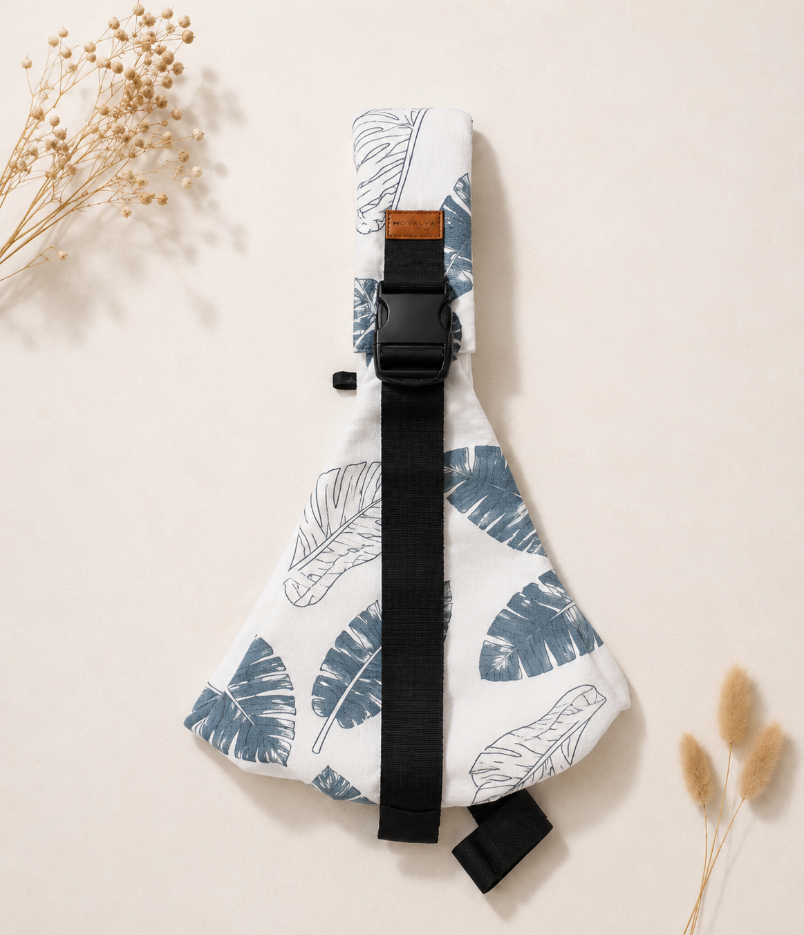 Porte-bébé hanche bandoulière – Mains libres, bébé apaisé | NovalyaBaby