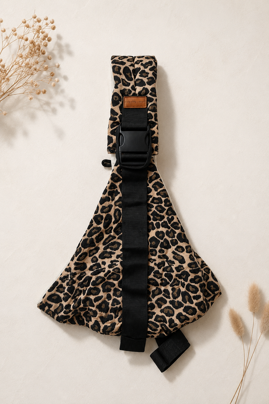 Porte-bébé hanche bandoulière – Mains libres, bébé apaisé | NovalyaBaby